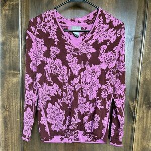 Sigrid Olsen Floral Knit Y2K